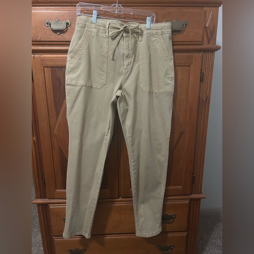 Judy Blue Tan Garment Dyed Pants